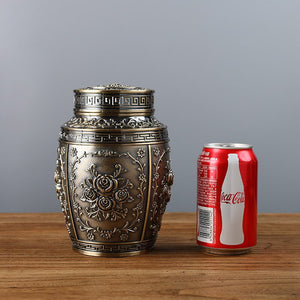 Container for Ashes Coffin Box Urns for Human Ashes Pet Memorial Keepsake Urns Metal Cremation Urns Small Animal Urn Funeral acacuss