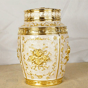 Container for Ashes Coffin Box Urns for Human Ashes Pet Memorial Keepsake Urns Metal Cremation Urns Small Animal Urn Funeral acacuss