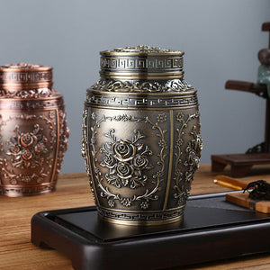 Container for Ashes Coffin Box Urns for Human Ashes Pet Memorial Keepsake Urns Metal Cremation Urns Small Animal Urn Funeral acacuss