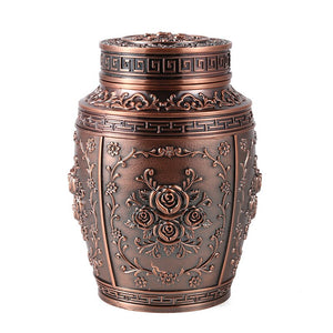 Container for Ashes Coffin Box Urns for Human Ashes Pet Memorial Keepsake Urns Metal Cremation Urns Small Animal Urn Funeral acacuss