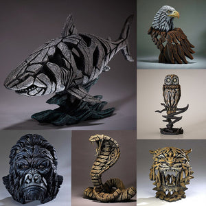 Contemporary Animal Scul Animal Sculpture Collection Tiger Bust by of Edge Scenes home decore  animal figures  ganesha statues acacuss