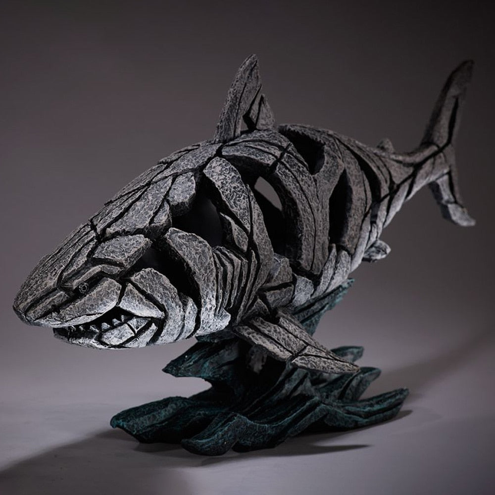 Contemporary Animal Scul Animal Sculpture Collection Tiger Bust by of Edge Scenes home decore  animal figures  ganesha statues acacuss