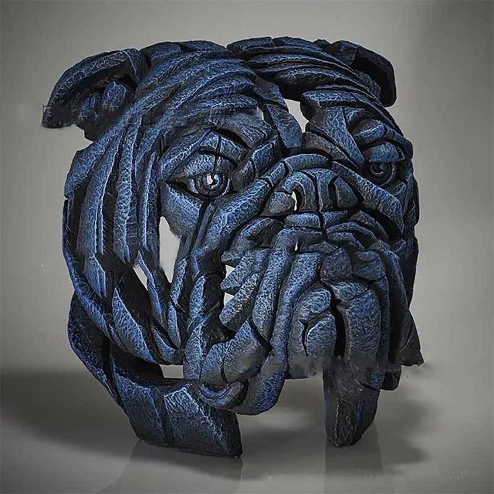 Contemporary Animal Scul Animal Sculpture Collection Tiger Bust by of Edge Scenes home decore  animal figures  ganesha statues acacuss