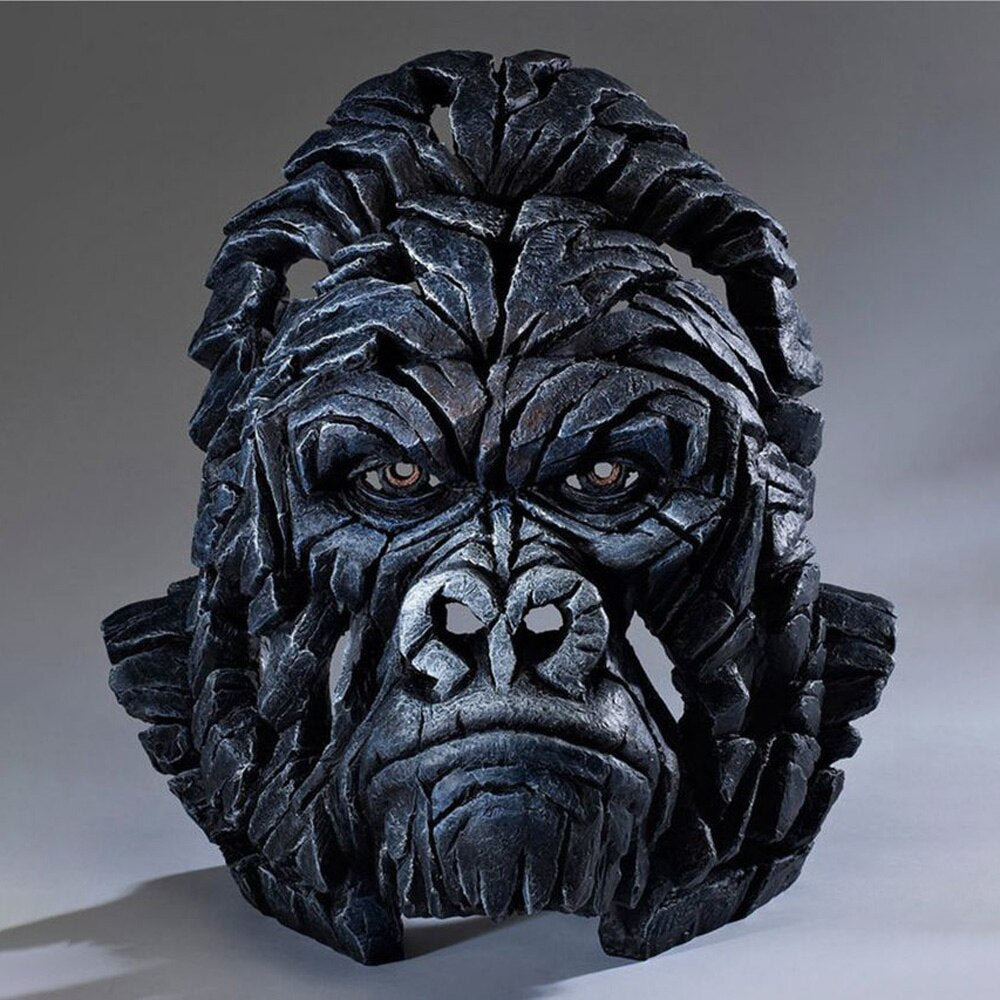 Contemporary Animal Scul Animal Sculpture Collection Tiger Bust by of Edge Scenes home decore  animal figures  ganesha statues acacuss