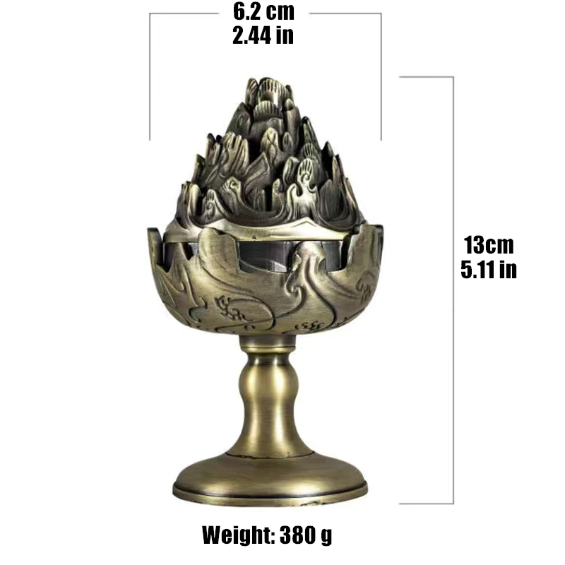 Copper Incense Burner acacuss