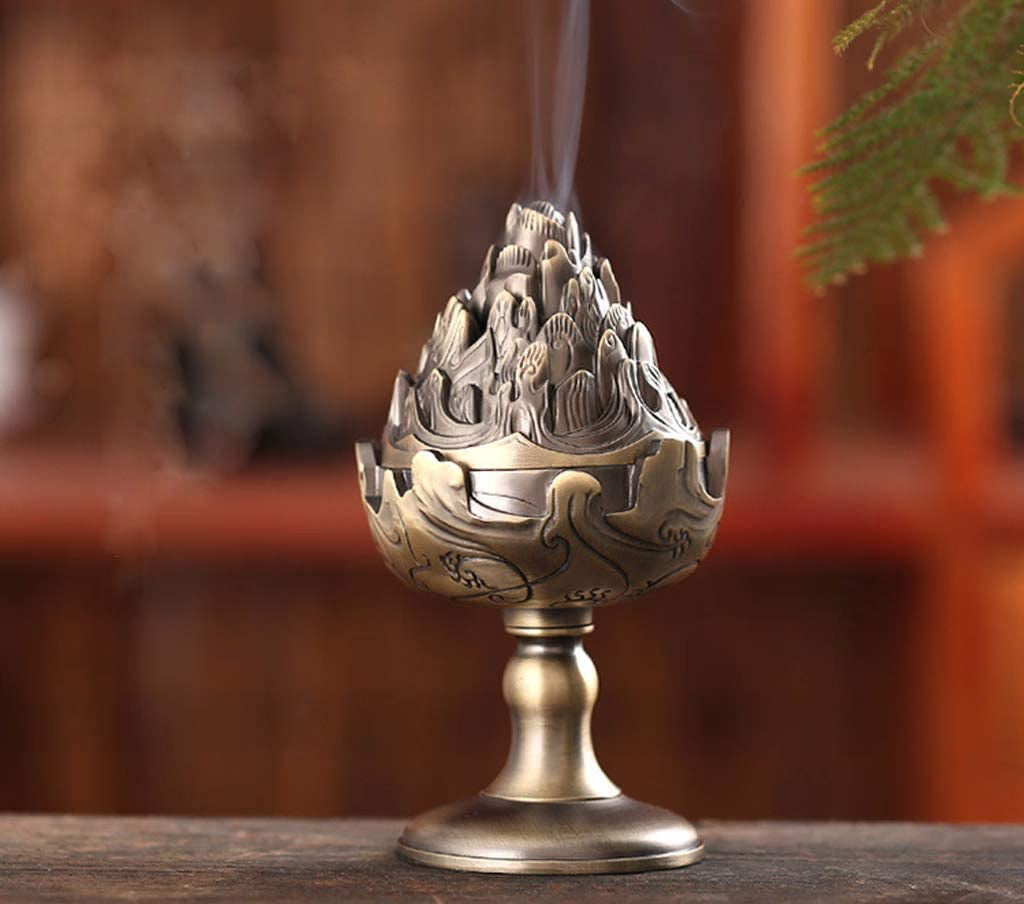 Copper Incense Burner acacuss
