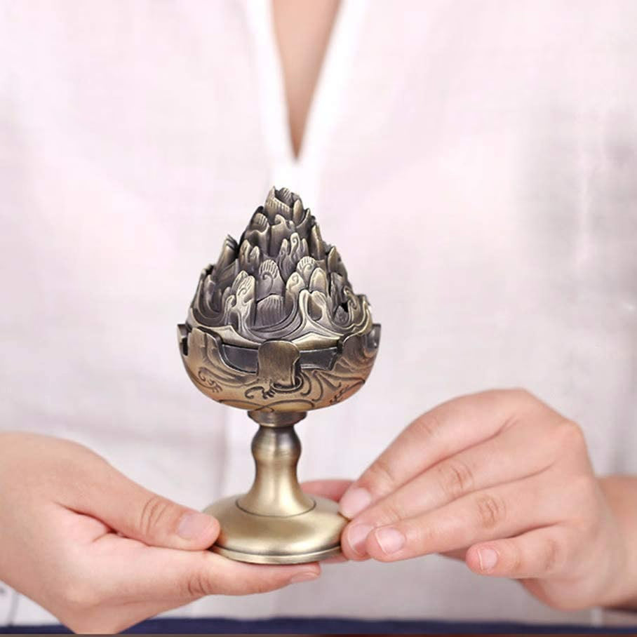 Copper Incense Burner acacuss