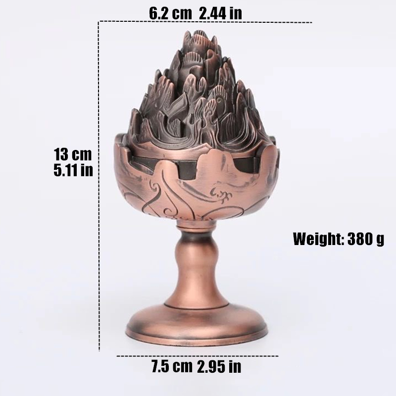 Copper Incense Burner acacuss