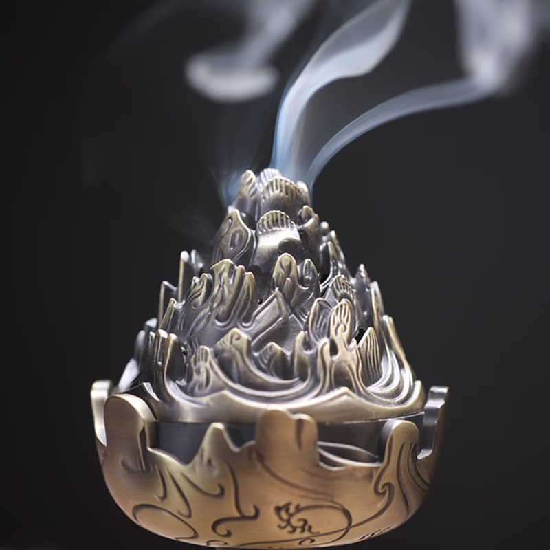 Copper Incense Burner acacuss