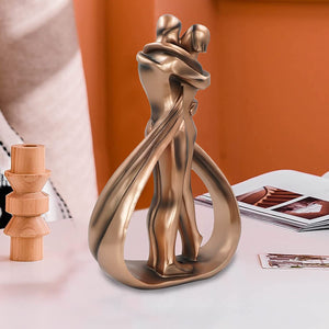 Couples Hug and Kiss Resin Home Desktop Living Room Ornaments Home Decor Decoration Accessories acacuss
