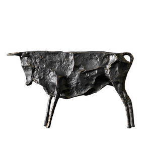 Creative Abstract Bull Statue By Picasso Famous Animal Sculpture Figurine Picasso Ox Art Collection Home Decor Gift for Friend acacuss