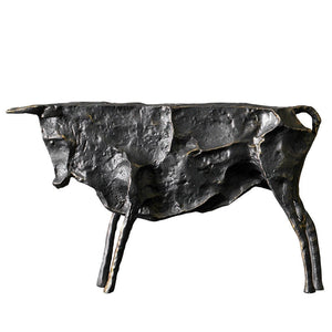 Creative Abstract Bull Statue By Picasso Famous Animal Sculpture Figurine Picasso Ox Art Collection Home Decor Gift for Friend acacuss