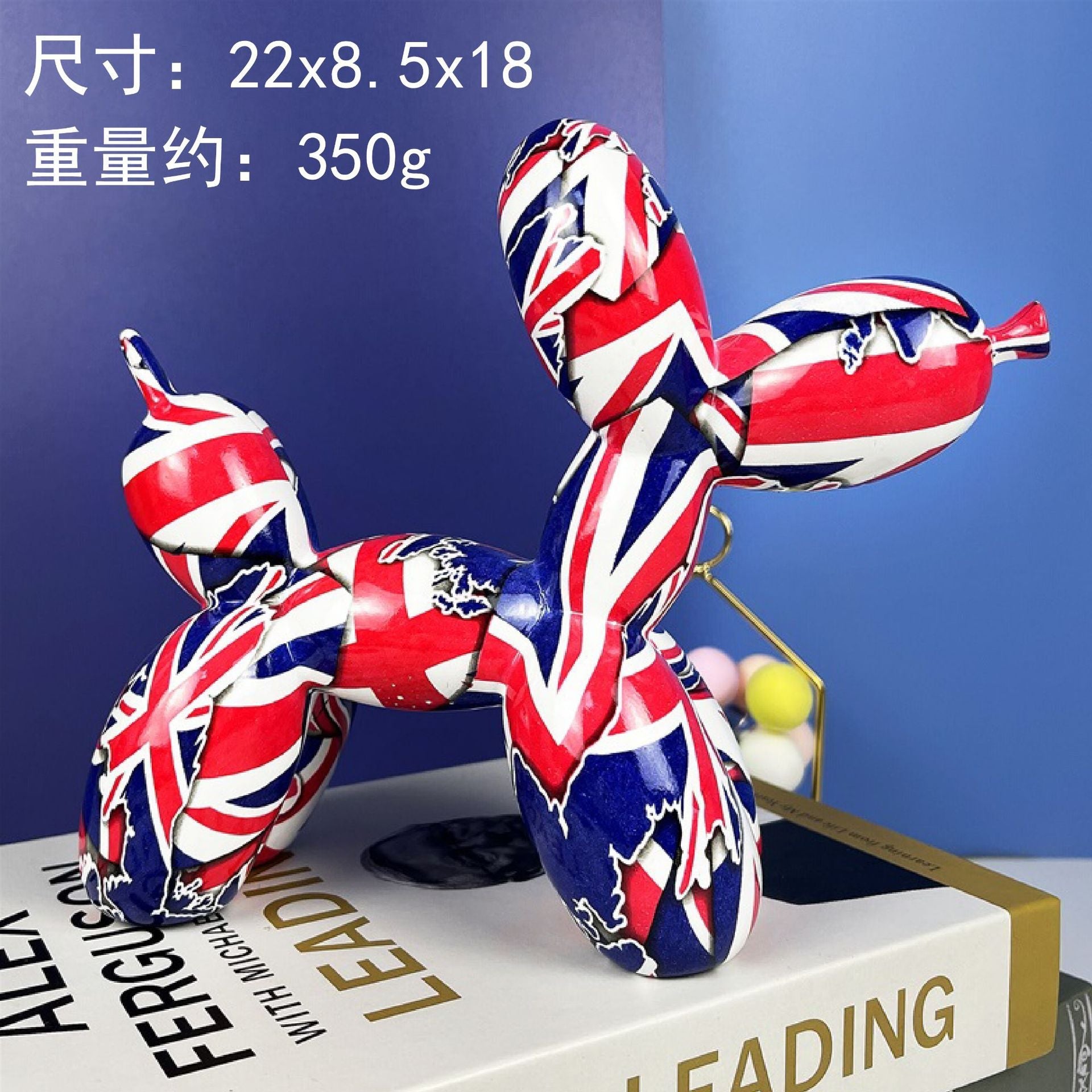 Creative Balloon Dog Resin Ornament Living Room Desktop Decoration Wine Cabinet Office Soft Decorations Wedding Gifts Home Decor acacuss