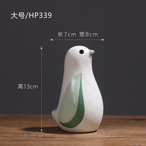 Creative Ceramic Bird Home Decoration Living Room Decoration Office Study Simple and Fashionable Decorations acacuss