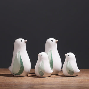 Creative Ceramic Bird Home Decoration Living Room Decoration Office Study Simple and Fashionable Decorations acacuss