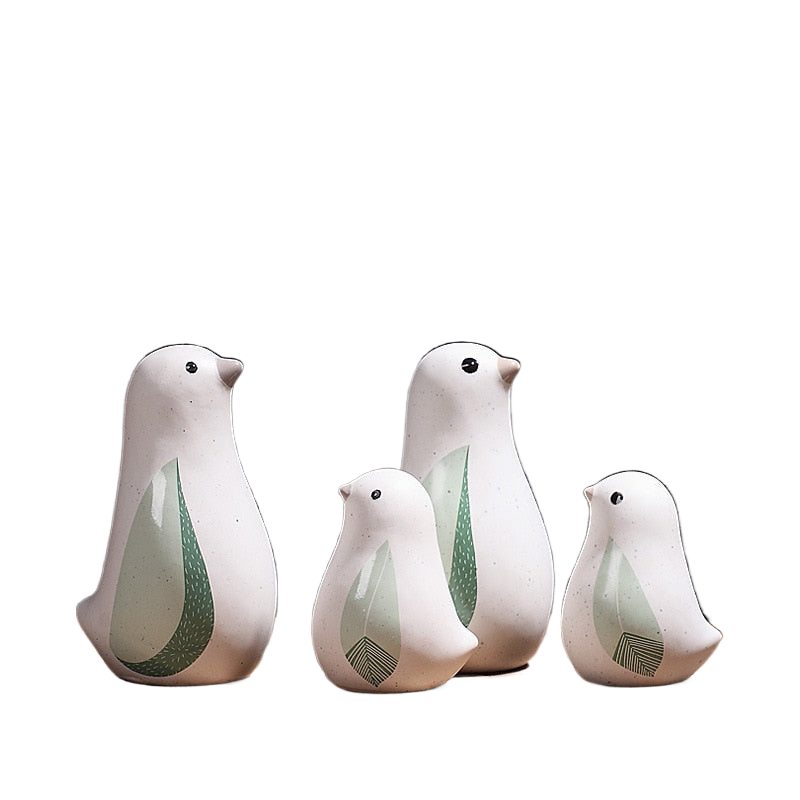 Creative Ceramic Bird Home Decoration Living Room Decoration Office Study Simple and Fashionable Decorations acacuss