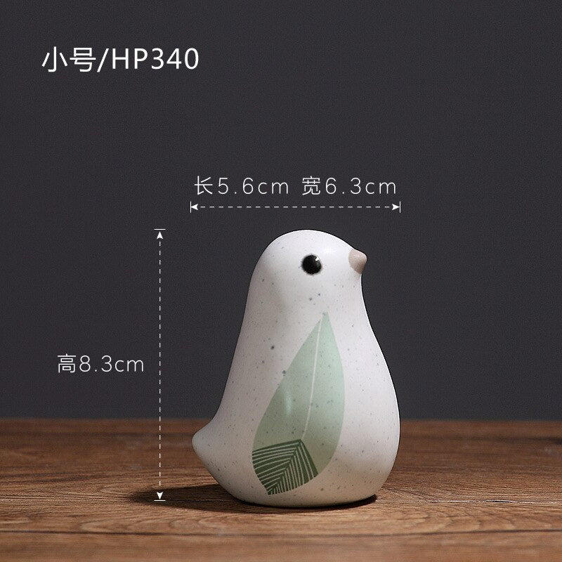 Creative Ceramic Bird Home Decoration Living Room Decoration Office Study Simple and Fashionable Decorations acacuss