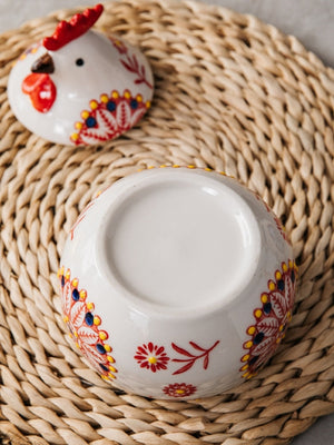 Creative Ceramic Hen Seasoning Box Salt Sugar Pepper Jar Large Capacity Spice Jar Soy Sauce Vinegar Pepper Bottle Kitchen Items acacuss