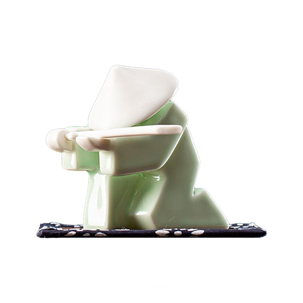 Creative Ceramic Samurai Knight Desktop Ornaments Household Incense Stick Holder Burner Tray acacuss