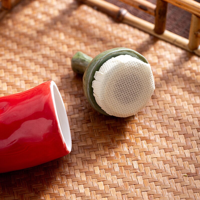 Creative Ceramic Tea Caddies Containers Small Number chili Sealed Jar Home Ornaments Birthday Gift acacuss