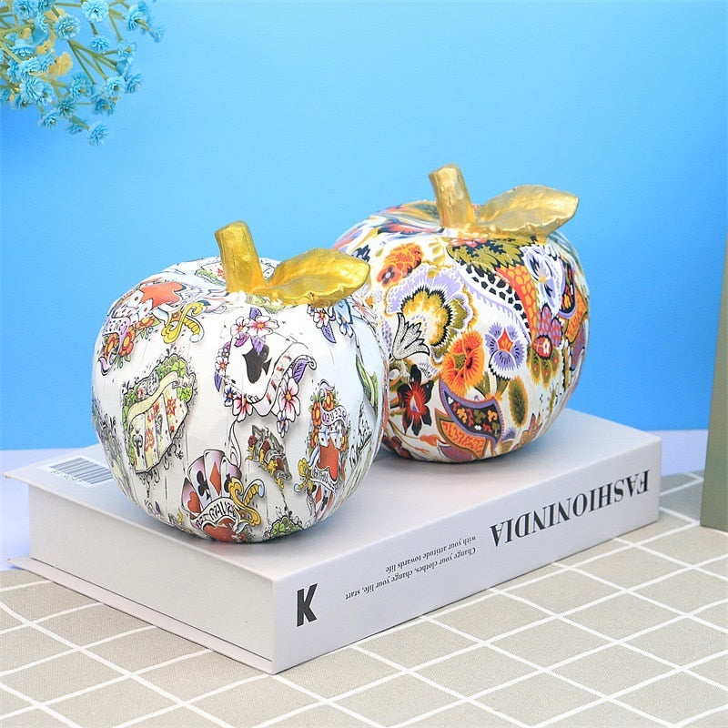 Creative Colorful Apple Ornaments Resin Crafts Home Living Room Cabinet Desktop Fruit Ornaments Gifts Souvenirs Wine Rack Crafts acacuss