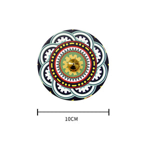 Creative Colour Printed Incense Burner Ceramic Incense Holder Middle East Arabesque Incense Holder Incense Burners acacuss