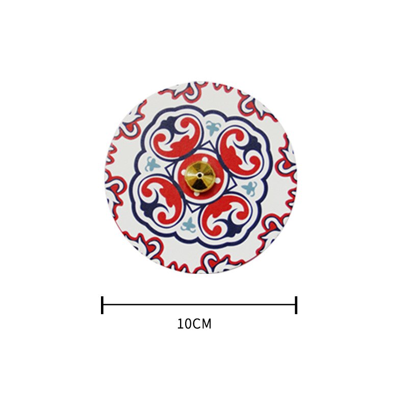 Creative Colour Printed Incense Burner Ceramic Incense Holder Middle East Arabesque Incense Holder Incense Burners acacuss