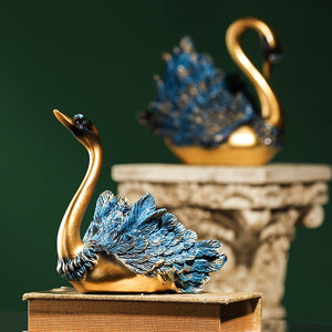 Creative Couple Swan Decorations, Living Room Tables, Meals, Wine Cabinets, Decorations, Gifts acacuss