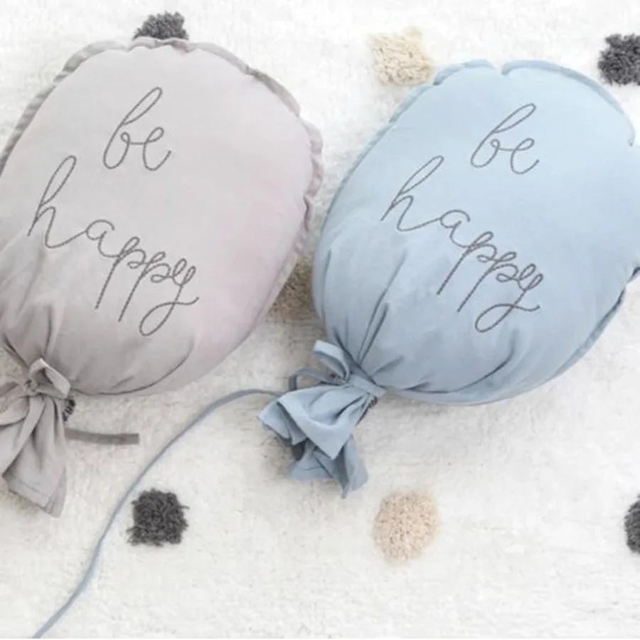 Creative Embroidered Balloon Pillow Wall Decoration Children's Home Photography Props  Aesthetic Room Decor acacuss