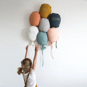 Creative Embroidered Balloon Pillow Wall Decoration Children's Home Photography Props  Aesthetic Room Decor acacuss