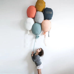 Creative Embroidered Balloon Pillow Wall Decoration Children's Home Photography Props  Aesthetic Room Decor acacuss