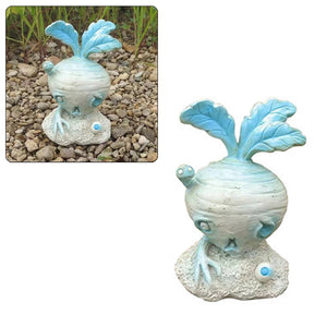 Creative Fruit and Vegetable Zombie Decorative Figurines Halloween Decoration Crafts Ornament Garden Home Decoration Accessories acacuss