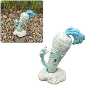 Creative Fruit and Vegetable Zombie Decorative Figurines Halloween Decoration Crafts Ornament Garden Home Decoration Accessories acacuss