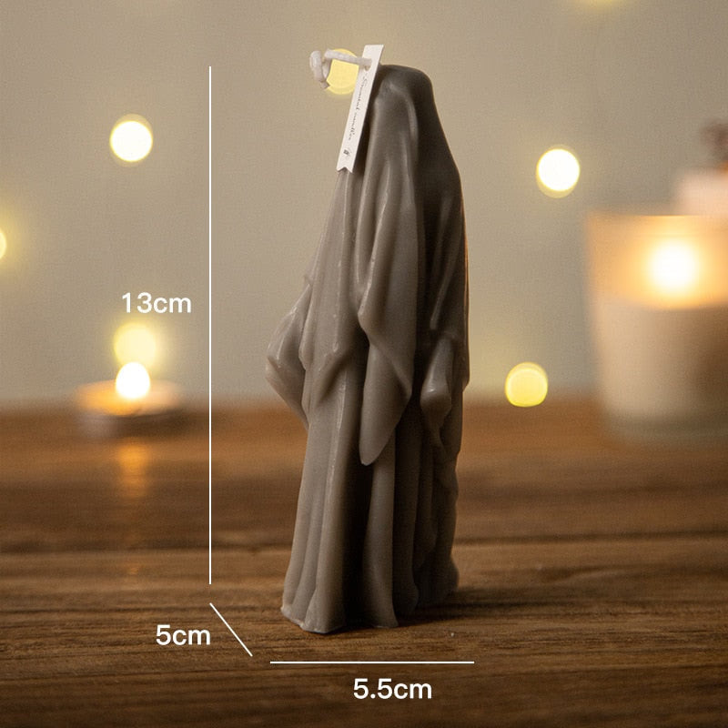 Creative Halloween candle woman figured body candles scented Modern home decoration fragrant candles stranger things decoration acacuss