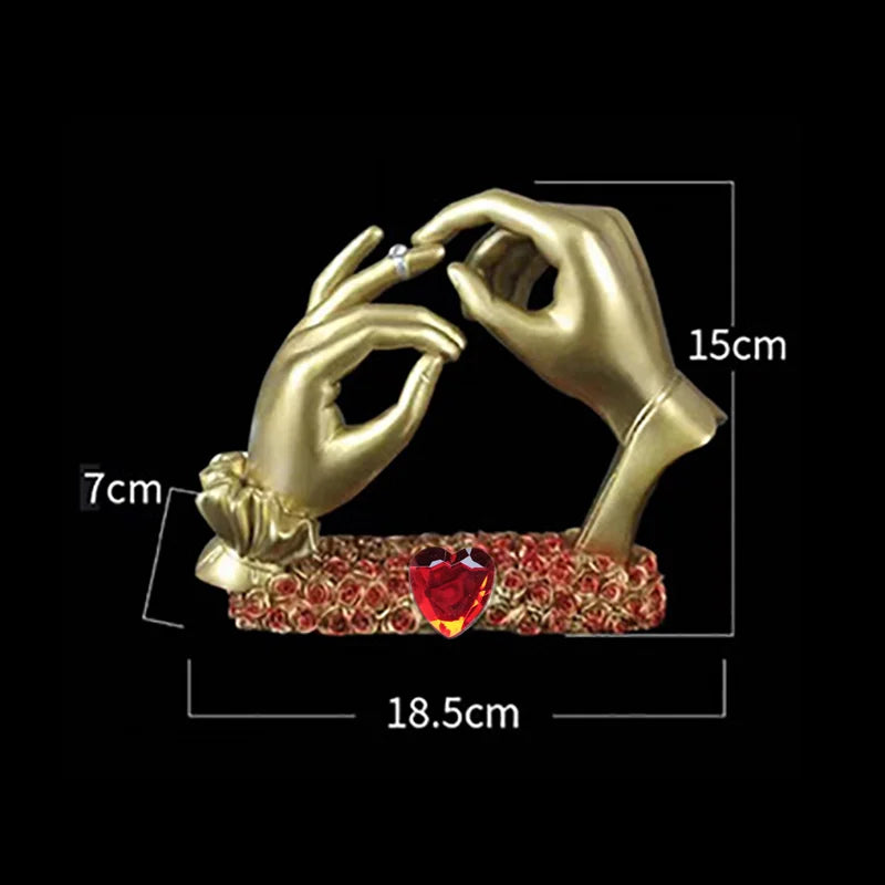 Creative Lovers Abstract Sculpture Statue Couple Kissing Romantic Love Ornaments Figure Home Souvenirs Wedding Supplies Gift acacuss