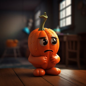 Creative Pumpkin Miniatures Home Decoration Accessories Resin Crafts Simple Room Table Ornaments Halloween Decorative Figurines acacuss
