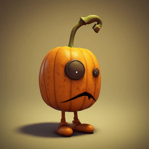 Creative Pumpkin Miniatures Home Decoration Accessories Resin Crafts Simple Room Table Ornaments Halloween Decorative Figurines acacuss