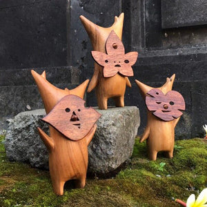 Creative Quirky Statue Ornaments Home Gardening Crafts Sculpture Home Outdoor Resin Statue Decorations acacuss