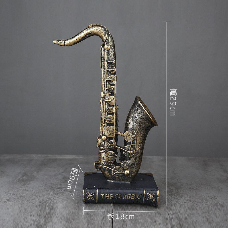 Creative Rock Band Music Art Character Model Statue Creative Living Room Decoration Wine Cabinet Decoration Resin Craft Supplies acacuss