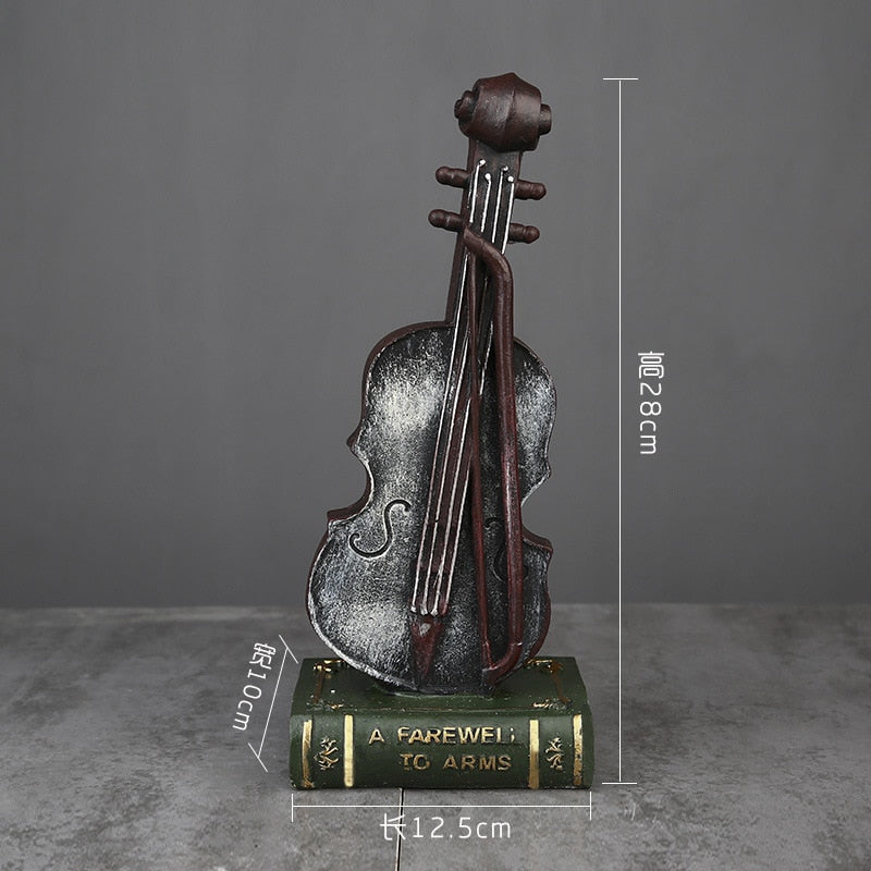 Creative Rock Band Music Art Character Model Statue Creative Living Room Decoration Wine Cabinet Decoration Resin Craft Supplies acacuss