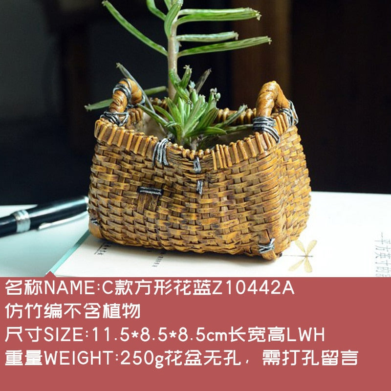 Creative Simulation Animal Decorations For Home Chicken Animal Flowerpot Succulent Plant Balcony Ornament Office Desktop Gifts acacuss