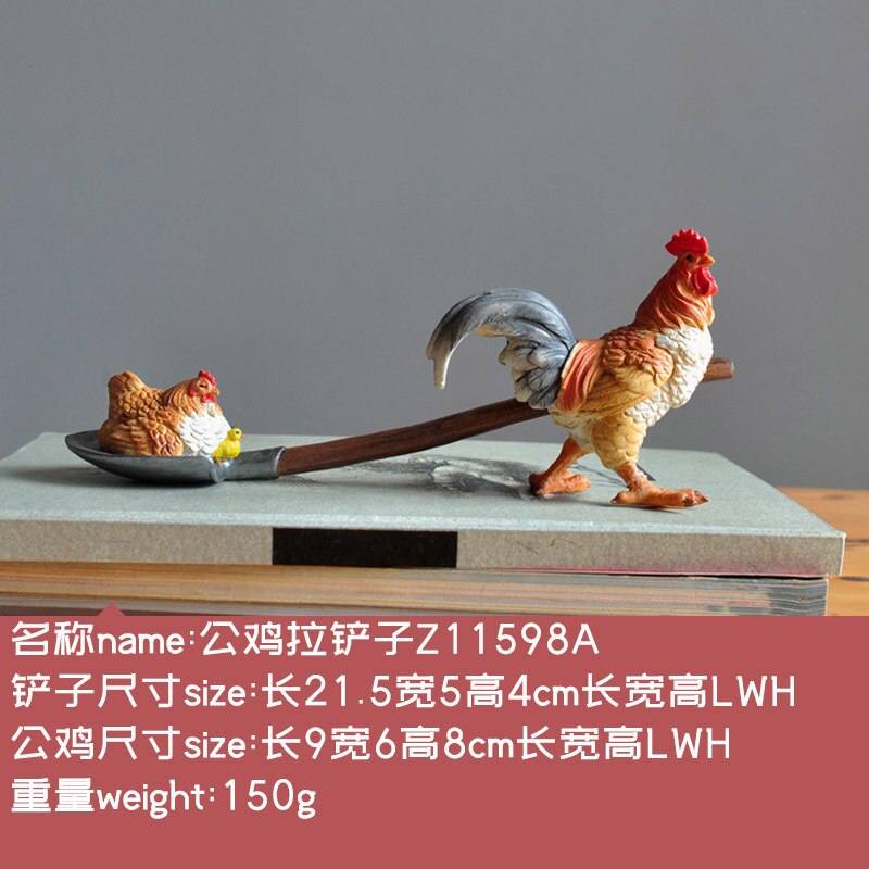 Creative Simulation Animal Decorations For Home Chicken Animal Flowerpot Succulent Plant Balcony Ornament Office Desktop Gifts acacuss