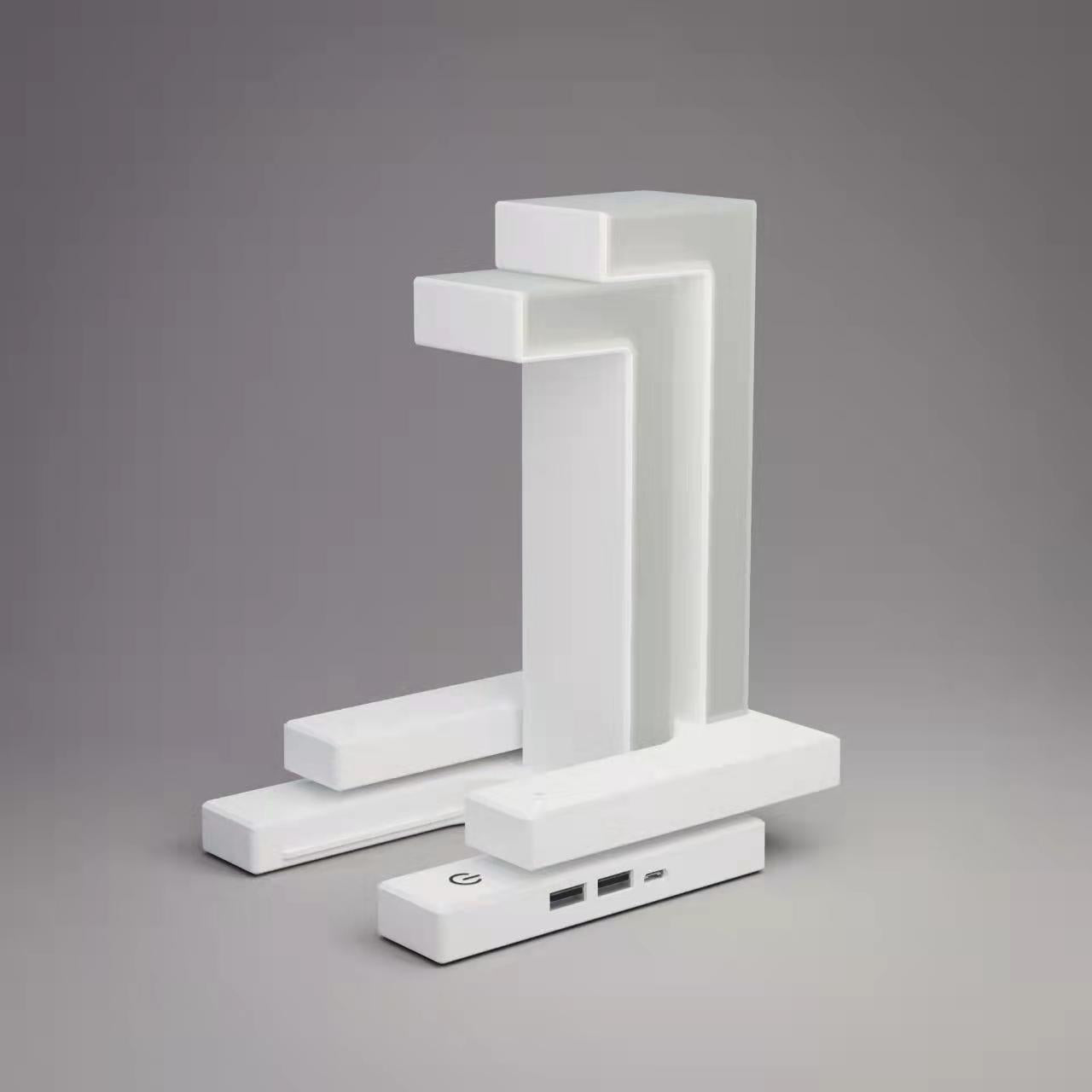 Creative Smartphone Wireless Charging Suspension Table Lamp Balance Lamp Floating For Home Bedroom acacuss