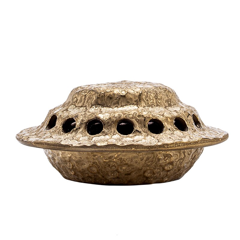 Creative UFO Incense Burner Alien Spaceship Ceramic Censer Incense Holder Statue Home Office Desk Decor Ornament Dropshipping acacuss