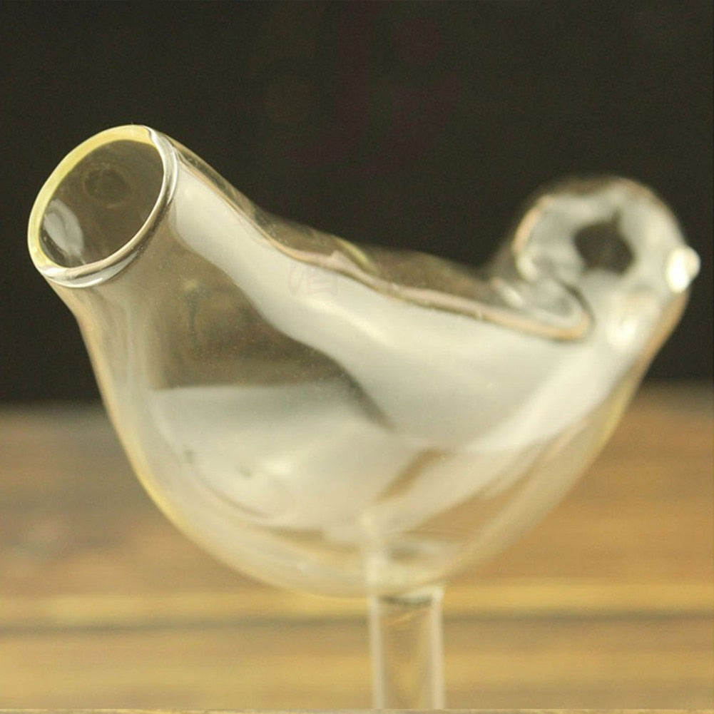 Creative Wine Glass Bird Shaped Cocktail Cup Transparent Goblet Whisky Brandy Glass for Dinner Party Birthday Gift Men Women
