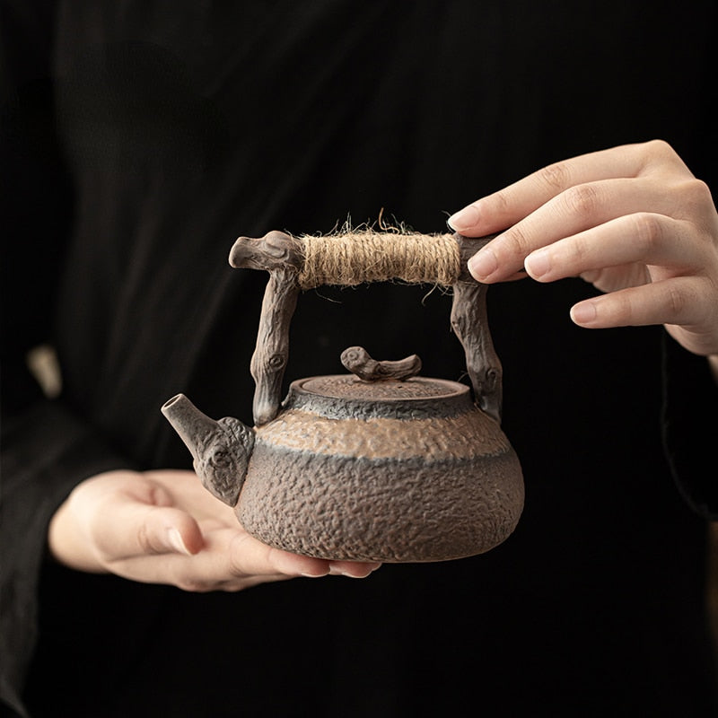 Creativity Tray Heart Sutra Tea Board Chinese Retro Pot Tray Ceramic Pot Bearing Dry Brewing Table Water Storage Type Teaware acacuss