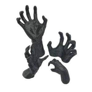 Creepy Reaching Hands Wall Decor From Addams Family Spooky Scary Wall Decoration Holiday Party Costume Prop acacuss