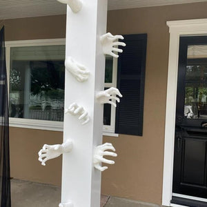 Creepy Reaching Hands Wall Decor From Addams Family Spooky Scary Wall Decoration Holiday Party Costume Prop acacuss