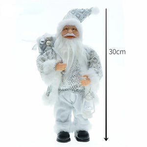 Cross-border Christmas new 45cm Santa Claus grandparents doll ornaments decorations scene layout acacuss