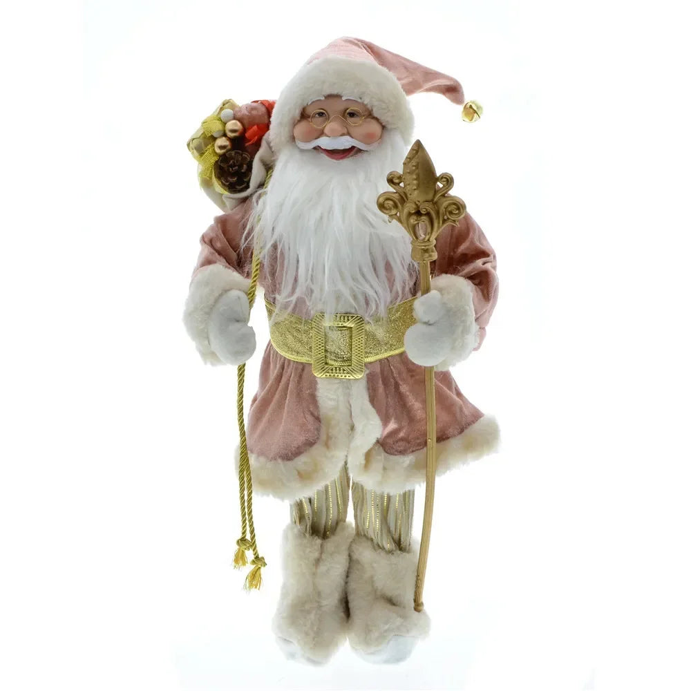 Cross-border Christmas new 45cm Santa Claus grandparents doll ornaments decorations scene layout acacuss